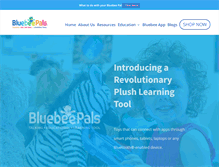 Tablet Screenshot of bluebeepals.com